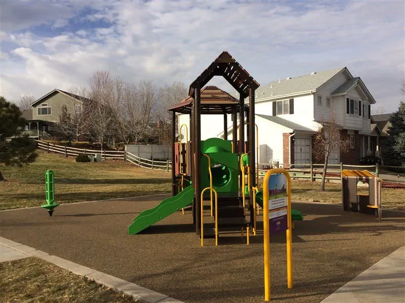 Little play area at Davis Street Playground